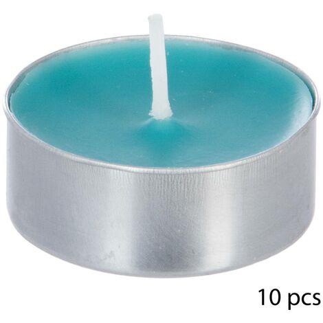 Lot de 10 bougies parfumées noix de coco 150g - Atmosphera créateur d'intérieur (1/2)