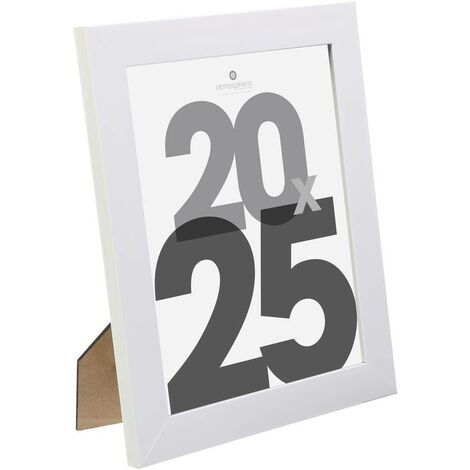 Cadre photo Blanc pour Photo 20 x 25 cm - Atmosphera
