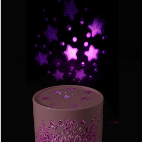 Veilleuse enfant LED Push métal D8cm - Atmosphera créateur d'intérieur