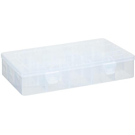 Boîte en plastique compartimentée grand format - 5 five simply smart