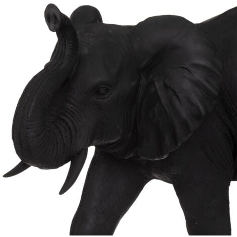 Statuette éléphant gris ardoise H52cm - Atmosphera créateur d'intérieur