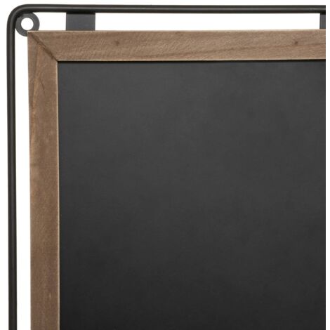 Tableau mémo board noir L.50 x l.50 cm