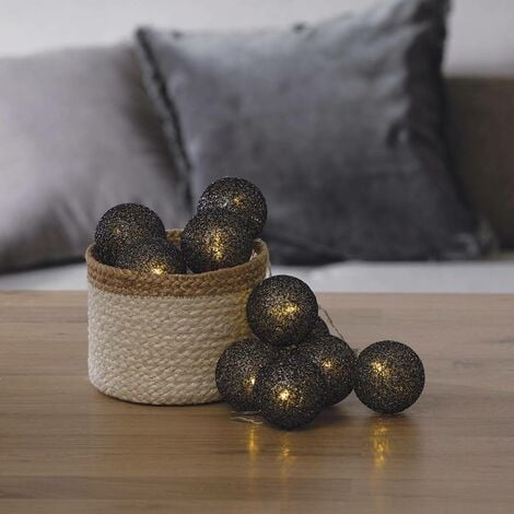 Guirlande LED 16 boules, pile - Atmosphera, créateur d'intérieur