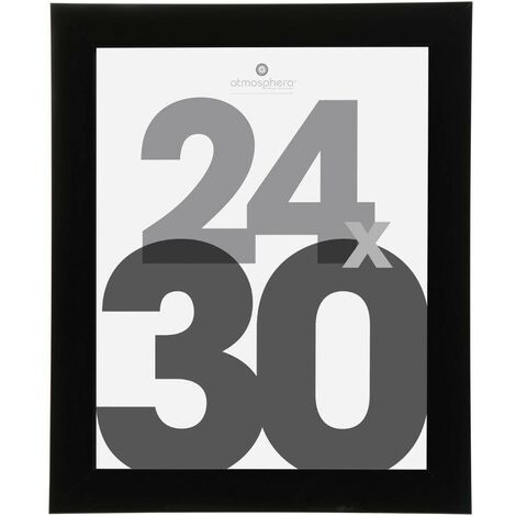 Cadre photo Noir pour Photo 24 x 30 cm - Atmosphera (1/2)