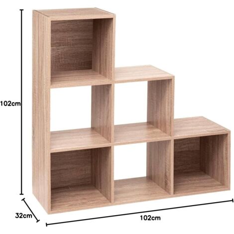 Credenza 5five Tasso 3 Ante Effetto Legno Naturale 120 cm