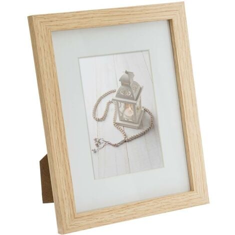 Set de 5 cadres Ethnique bois naturel - Atmosphera créateur d'intérieur