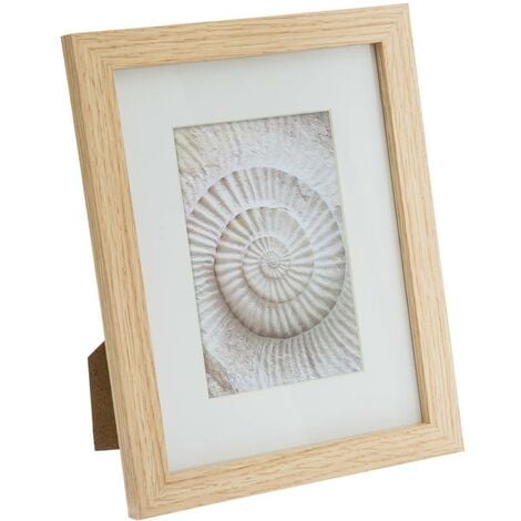 Set de 5 cadres Ethnique bois naturel - Atmosphera créateur d'intérieur