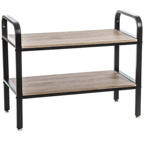 Etagère Range-chaussures 2 niveaux 6 paires - Five (1/4)