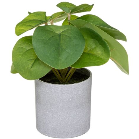 Plante artificielle pot m lamine H18 cm Atmosphera cr ateur d int rieur