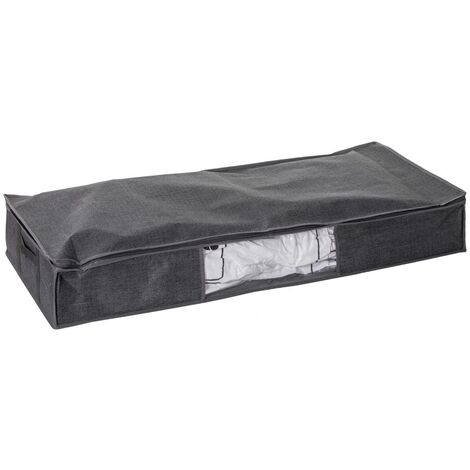 Housse rangement sous videlit 100x45x15cm air-store + - 5five (1/5)