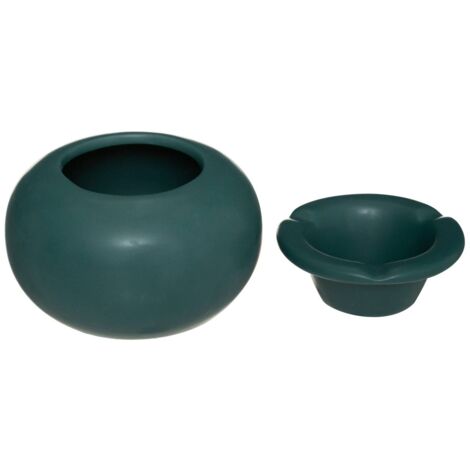 Cendrier Arty céramique D13cm - Atmosphera créateur d'intérieur