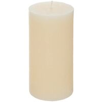 Bougie ronde Olia D6,8cm blanc ivoire - Atmosphera créateur d'intérieur