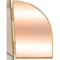 Miroir ovale, métal laiton Glam INSPIRE, l.40 x H.78 cm | Leroy Merlin