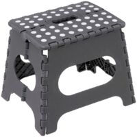 5Five Simply Smart – Marchepied pliant 27cm – Polypropylène – Charge maximale 150kg – Dimensions 27x26.7x33cm – Pour espaces confinés