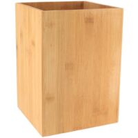 Poubelle bambou 7,5l - bambou - Tendance