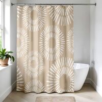 Rideau de douche polyester 180x200 cm - ethnic spirals - Tendance