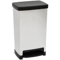 Poubelle 50l à pédale - 5five