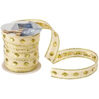 Ruban tissé 10mm l.3 m polyester - Atmosphera créateur d'intérieur