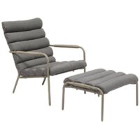 Fauteuil relax de jardin Solani café - Hespéride