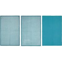 Lot de 3 Torchons en Coton Canard 45 x 70 cm - Atmosphera