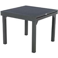 Table extensible HESPERIDE Piazza Graphite 8 places