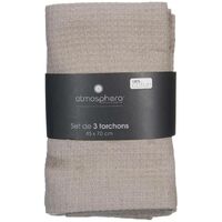 Muare - Lot de 2 torchons de cuisine Gris 45x70 cm Muare - Lot de 2 torchons de cuisine Gris 45x70 cm