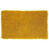 Tapis de Salle de bain Ocre chenille maxi confort 50 x 80 cm - Five