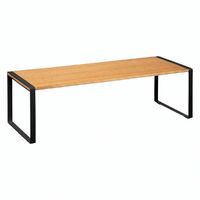 5Five Simply Smart – Étagère en bois noir 50x18x15 cm – Bois contreplaqué et métal – Pour rangement cuisine moderne – Facile à monter soi-même