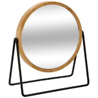 Miroir balancoire sur pied 1 face normale et 1 face grossissante x3 - Five