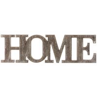 Mot à poser en bois de pin H. 11,7 cm – Fini cérusé – Pour décoration intérieure romantique – Atmosphera