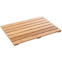 5Five Simply Smart – Tapis de bain caillebotis en bambou 53x36cm – Antidérapant pour baignoire et douche – Nettoyage facile – Séchage rapide