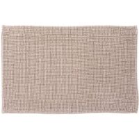 5Five Simply Smart – Tapis de bain 50x80cm beige naturel – Matière polyester insaturé – Confort et style pour salle de bain moderne