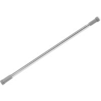 5Five Simply Smart – Barre pour rideau de douche extensible inox 70-120 cm – Installation sans perçage avec ventouses – Pour salles de bain modernes