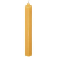 Lot de 10 Bougies Bâtons Jaune H 16 cm - Atmosphera
