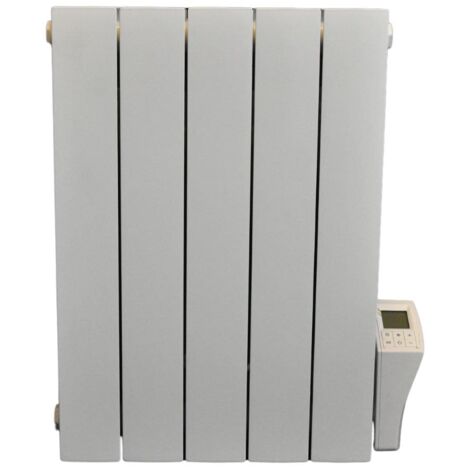 Deltacalor – Radiateur à inertie électrique 1500W – Pierre naturelle – Programmable avec fonction ASC – IP24 pour pièces humides (1/5)