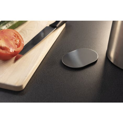 Bloc prise encastrable + clapet glissière + port USB Silver - Otio