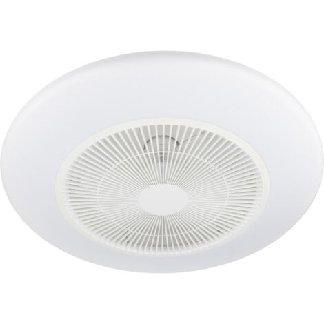 Voltman – Ventilateur de plafond LED 40W Ø55cm – Éclairage dimmable 4000lm – 6 vitesses – Moteur en cuivre – Télécommande incluse (1/5)