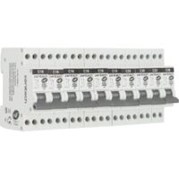 Zenitech – Pack de 10 disjoncteurs bipolaires 2x10A + 4x16A + 4x20A – Capacité de coupure 3KA – Compatible tous tableaux électriques