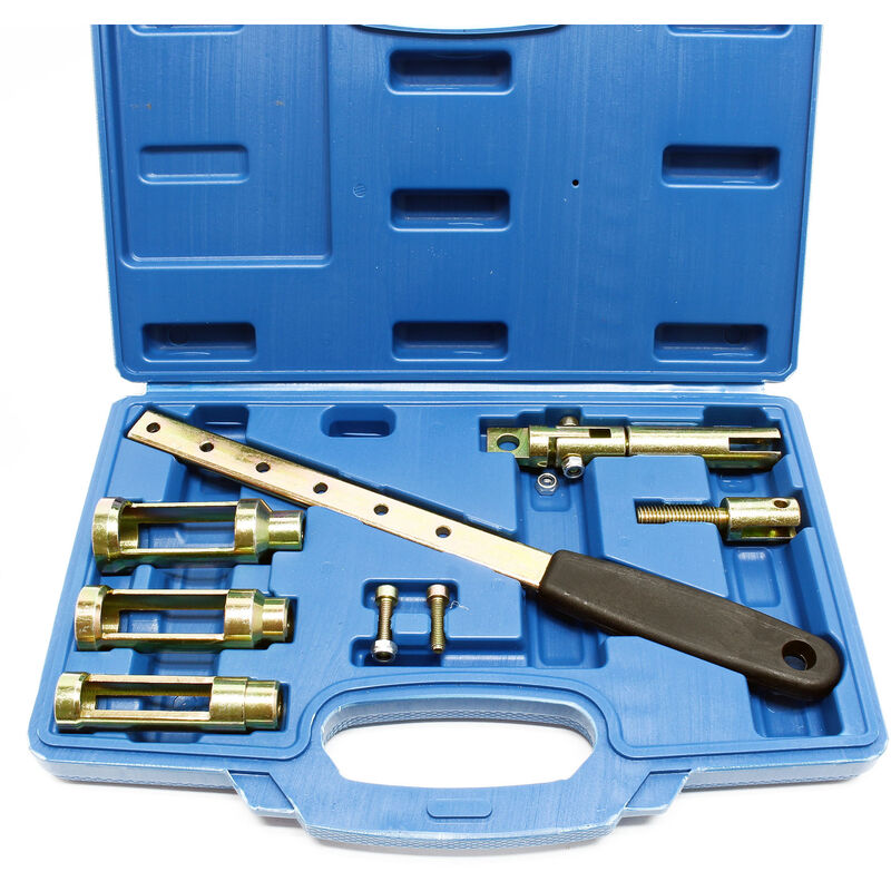 Coffret 8 pcs. Compresseur ressort de soupape Kit d'outils Démonte Joint  queue de soupape 8V 12V 16V