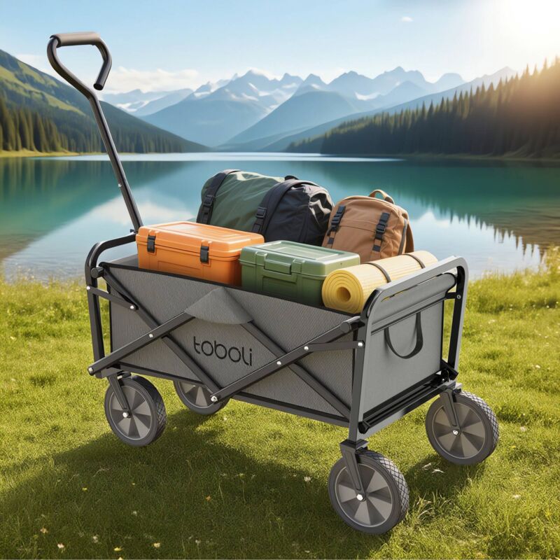 Chariot En Bois Dur Franklin 18x12 Pouces - Capacité 1000 Lb, Neuf, Modèle 58312