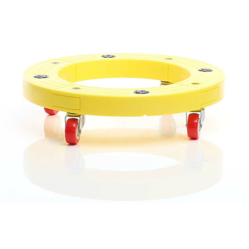 EURO VANADIUM Plateau Roulant 58x29x9,5 Cm - Chariot Charges Lourdes Jusqu'à 150 Kg - Déplacement Meubles Et Plantes Facile