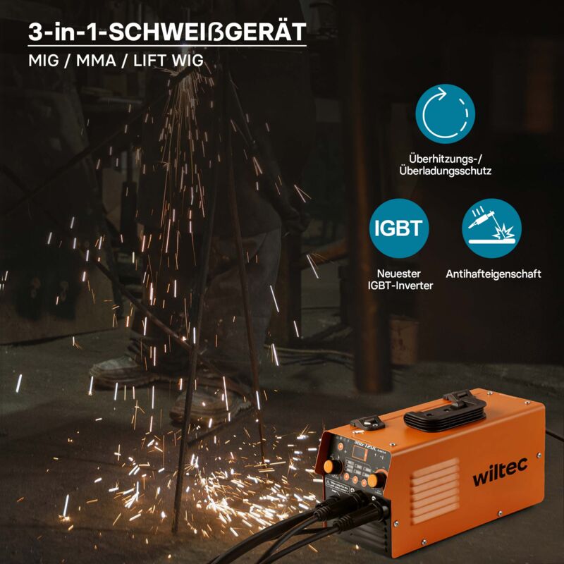 Poste à Souder Inverter - DC 204 - Electrex - MMA / TIG / à électrode
