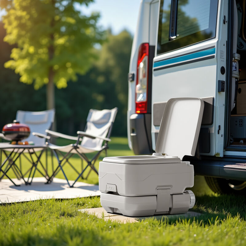 Toilette Pliante Enfant Voyage - Capacité 200 Kg, Avec Sacs Poubelles Et Sac Rangement, Pour Camping, Voiture