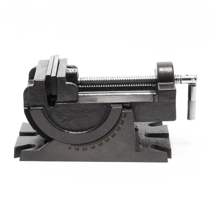Étau De Machine Professionnel 100mm - Pour Perceuse, Fraisage Et Meulage - Mâchoires Trempées