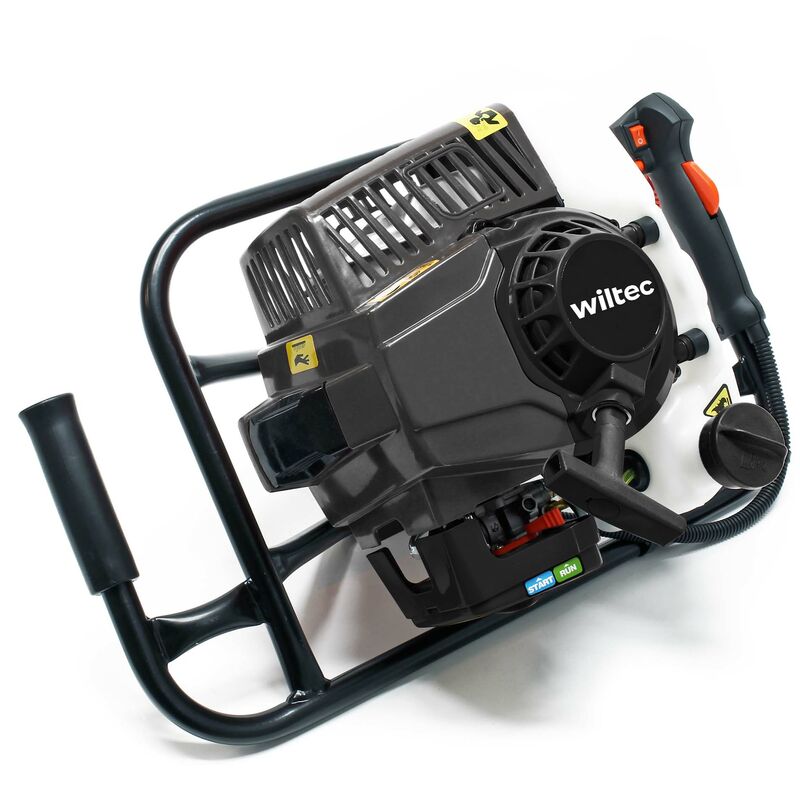 TARIÈRE THERMIQUE À Essence 71CC Forets de Forage avec 3 Tarières de