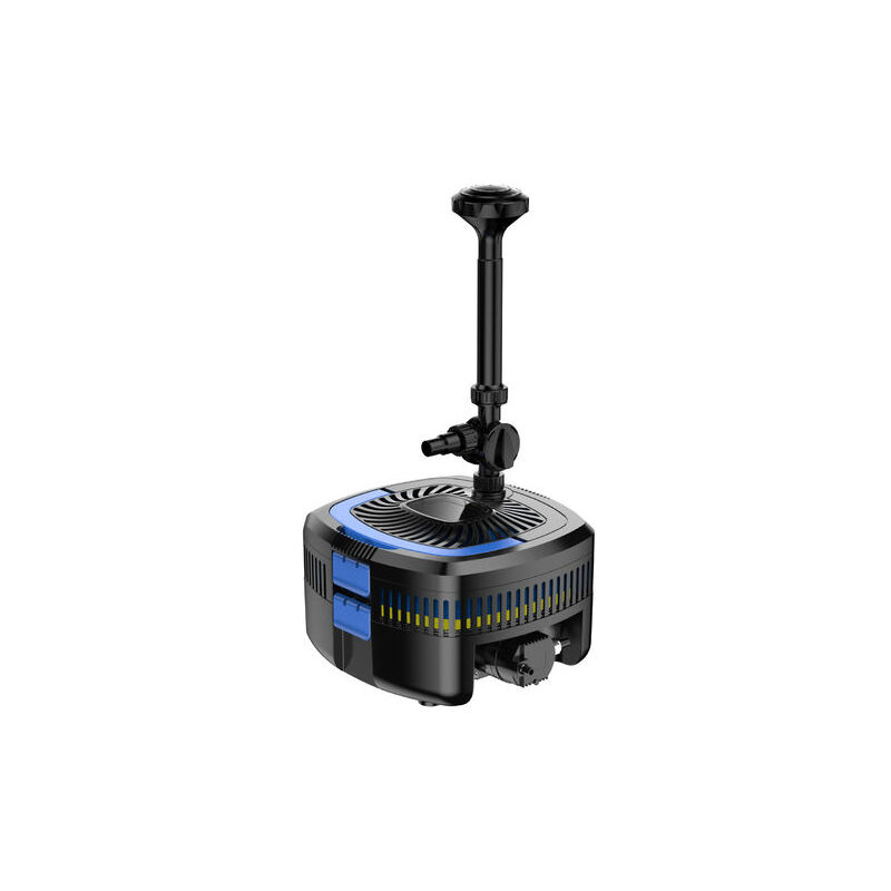 Pompe Fontaine AquaForte GFU-5800 Avec UV-C 11W - Pour Étangs Jusqu'à 8 M³, Débit 5,2 M³/h