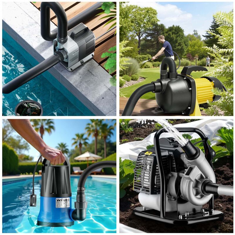 Tuyau Solaire Piscine Wiltec 9m Ø38mm - Bleu - Chauffage Solaire Flottant - Compatible Pompe/Filtre - Fabriqué En UE