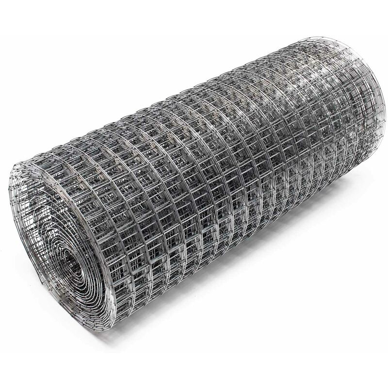 [pro.tec] grillage métallique grillage volière (hexagonal)(50cm x  10m)(galvanisé) grillage à lapin grillage clôture hexagonal galvanisé