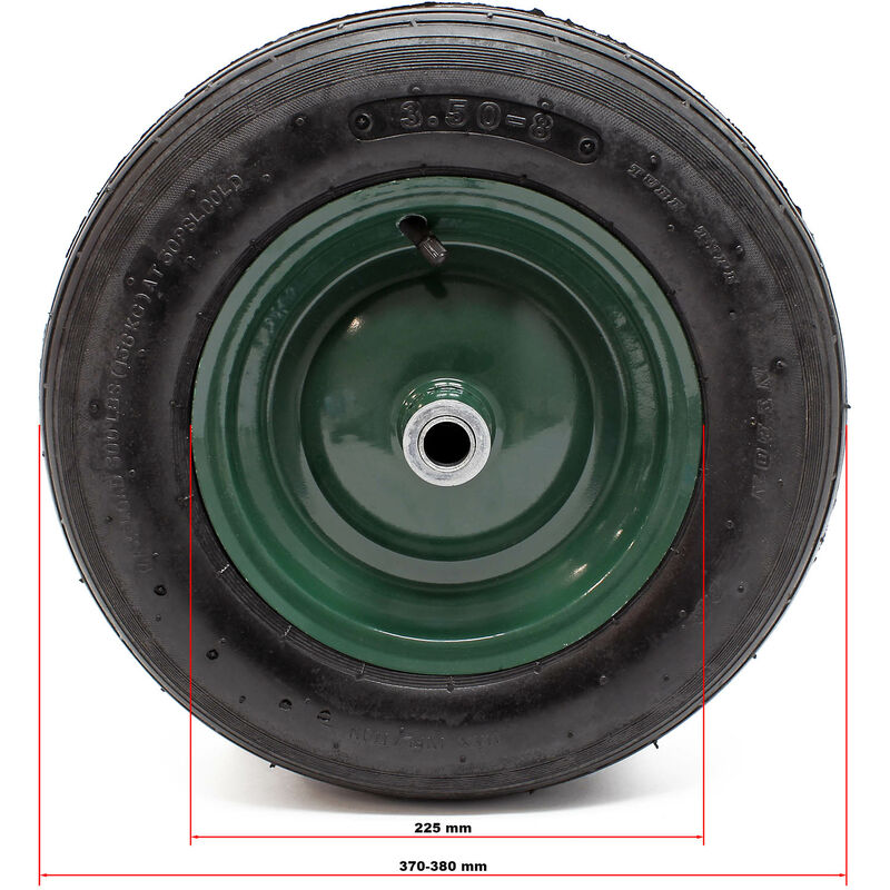 Brouette 3.50-8 Roue en caoutchouc pour le Portugal - Chine Brouette pneu,  brouette pneumatique