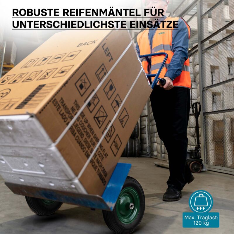 Lot De 4 Pneus Pour Brouette 3.50-8 Sans Chambre à Air - Pneus Pneumatiques Universels Pour Diable Et Chariot